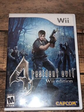 Resident Evil 4 Wii Edition - Blue Cover